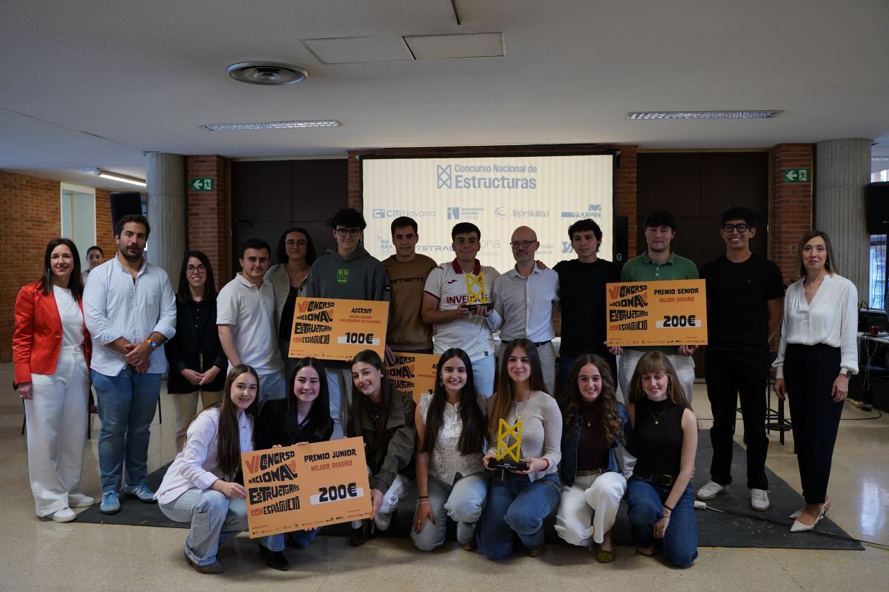 Concurso nacional de estructuras con espaguetis